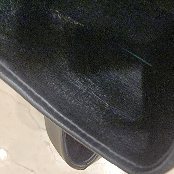 Kenneth Cole Ellis Almond Toe Wedge Pump Black 7 - Picture 5 of 16